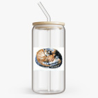 Банка с бамбуковой крышкой