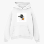 Толстовка худи оверсайз