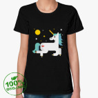 Женская футболка органик