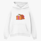 Толстовка худи оверсайз