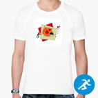 Мужская спортивная футболка