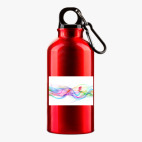 Металлическая бутылка 400 мл UV-DTF