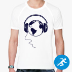 Мужская спортивная футболка