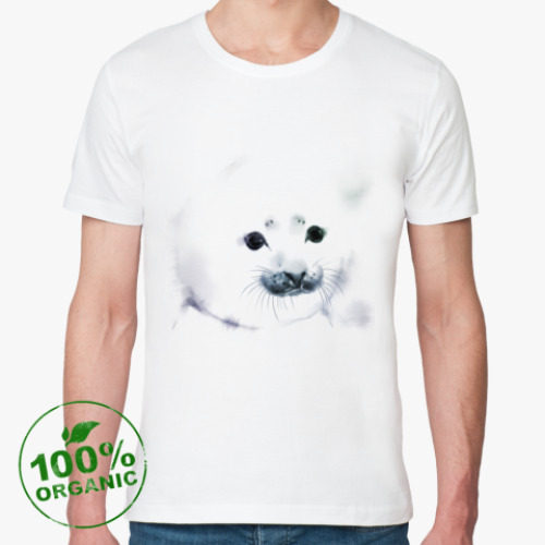 Футболка из органик-хлопка Малыш тюлень