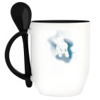 Кружка с ложкой