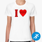 Женская спортивная футболка