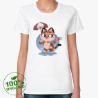 Женская футболка органик