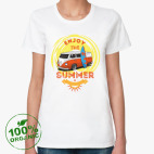 Женская футболка органик