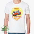 Мужская футболка органик