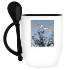 Кружка с ложкой