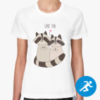 Женская спортивная футболка