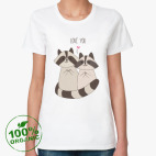 Женская футболка органик