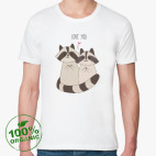 Мужская футболка органик