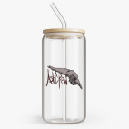 Банка с бамбуковой крышкой