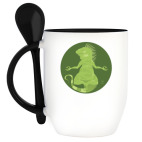 Кружка с ложкой