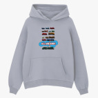 Толстовка худи оверсайз