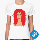 Женская спортивная футболка