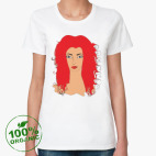 Женская футболка органик
