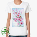 Женская футболка органик