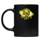 Кружка цветная UV-DTF