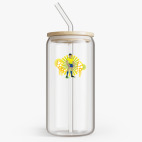 Банка с бамбуковой крышкой