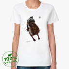 Женская футболка органик