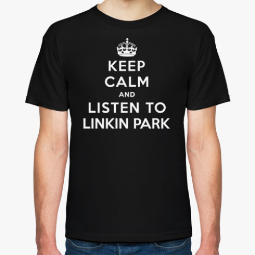 Футболка с принтом Keep Calm