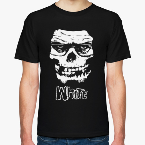 Футболка с принтом White Misfits