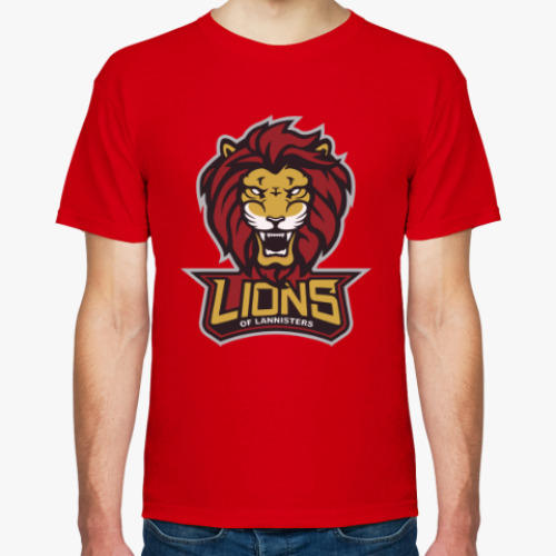 Футболка с принтом Львы Ланнистеров