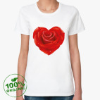 Женская футболка органик