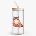 Банка с бамбуковой крышкой