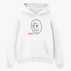 Толстовка худи оверсайз