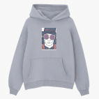 Толстовка худи оверсайз