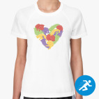 Женская спортивная футболка