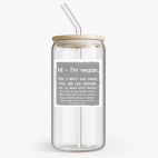 Банка с бамбуковой крышкой