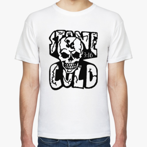 Футболка с принтом  Stone Cold