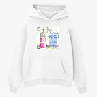 Толстовка худи оверсайз