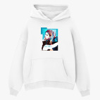 Толстовка худи оверсайз