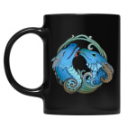 Кружка цветная UV-DTF