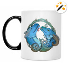 Кружка-хамелеон