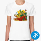 Женская спортивная футболка