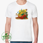 Мужская футболка органик