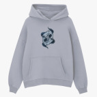 Толстовка худи оверсайз