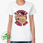 Женская футболка органик