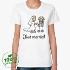 Женская футболка органик