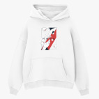 Толстовка худи оверсайз