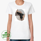 Женская футболка органик