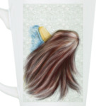 Длинноволосая красавица