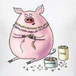 Свинья с бисером