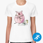 Женская спортивная футболка